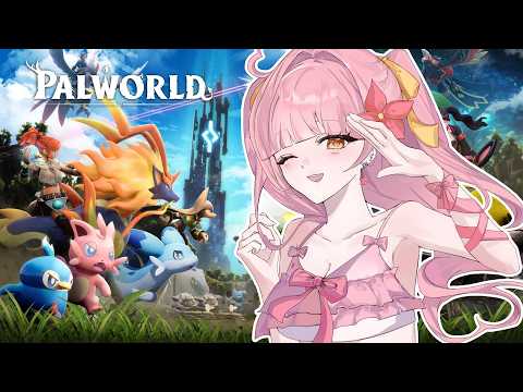 【V-SIP Palworld Server】first time playing!!