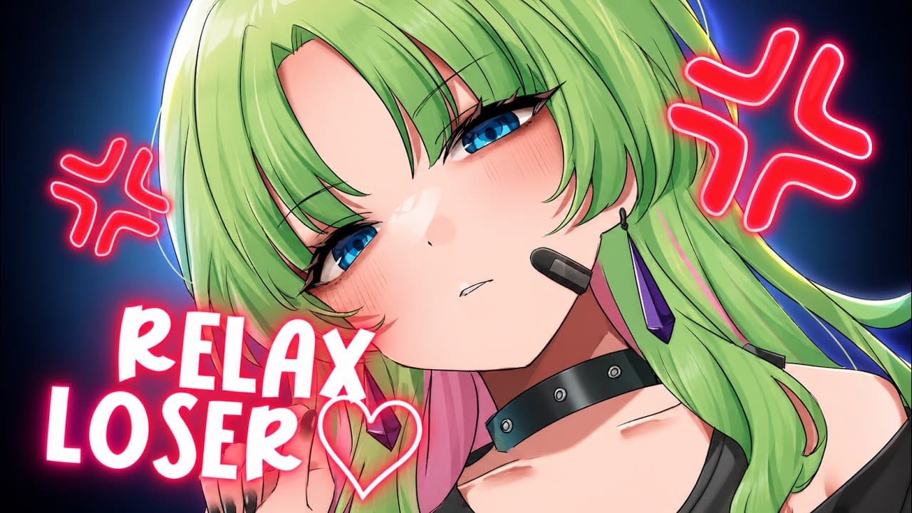 【3Dio】Relax, Loser 💢【ASMR】