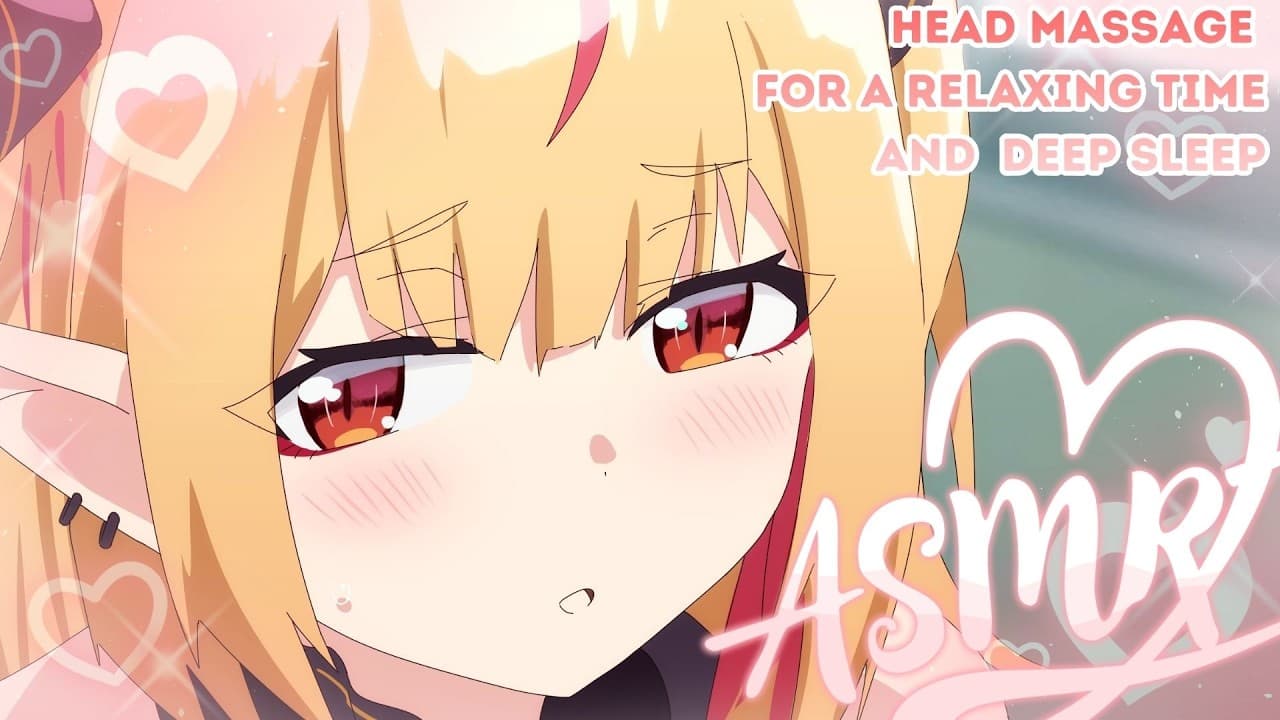 【 ASMR┊ 3DIO】Head Spa for Relaxation and Deep Sleep ~   / Sleepless Nights