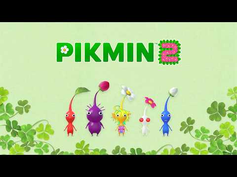 【Pikmin 2】 wait... it's called pikmin... cuz you "pick" "min"... and there's TWO