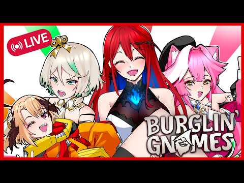 【BURGLIN' GNOMES】Come hither we have a COOL announcement ~! 💄👧🍵🐱