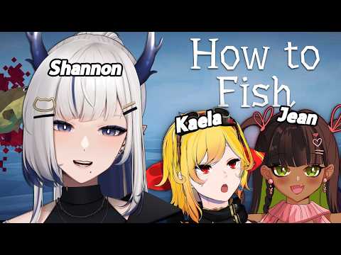 TOTALLY NORMAL FISHING w/ @KaelaKovalskia @arcanneJ  | How To Fish