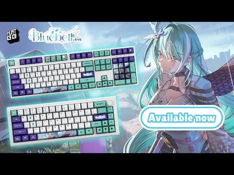 🎐 Bluebell Official Keyboard & Deskmat - ON SALE NOW 💉