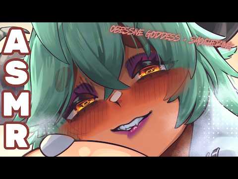 【ASMR】 Obsessive Goddess + Smothering Tingles | 3DIO 🐐🍼
