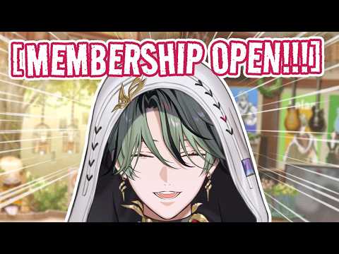 【ZATSU】MEMBERSHIP OPEN STREAM!!! 🫚🥀【FIRST STAGE PRODUCTION EN】