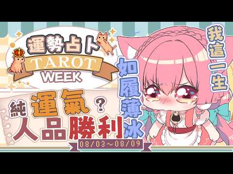【一周運勢】你這一週如履薄冰,是否能走到對岸?【塔羅占卜】【櫻野露】