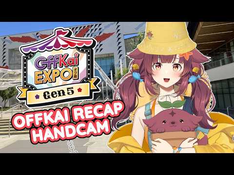 BACK FROM OFFKAI and unwrapping gifts from Kawoos! 【HANDCAM】