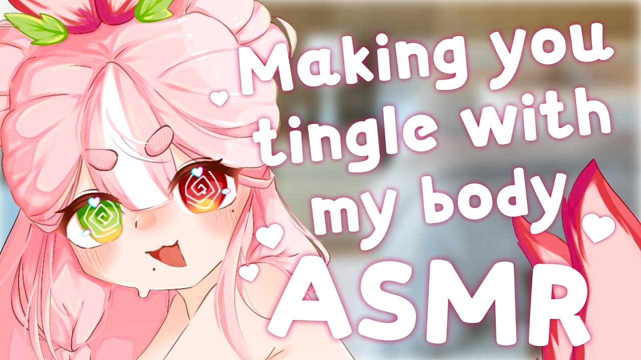 【LIVE ASMR】Making you tingle with my body huhu~ ♡ Thigh Cupping, Heartbeat, Tummy Noises ♡