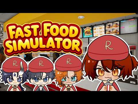 【Fast Food Simulator】 let me take a bite 😋 w/@AltusZendoji @NayutaUmbrage @RyzarBlazenfang