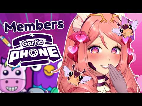 【Members Gartic Phone】RING RING IT'S MEEE