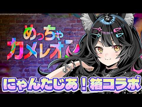 【めっちゃカメレオン】箱コラボ♪みんなでかくれんぼ🥳【#にゃんたじあ!】