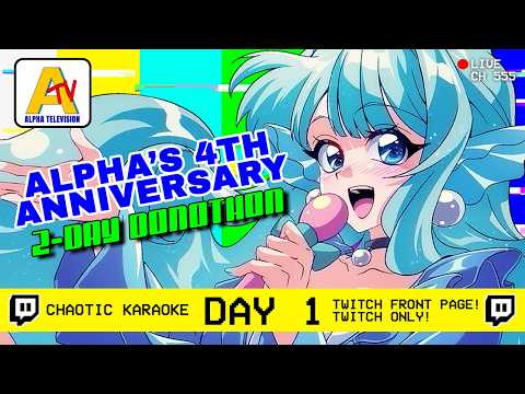 TWITCH ONLY! 【DONOTHON DAY 1】