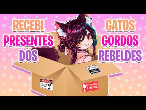 ABRINDO SEUS PRESENTES AO VIVO!