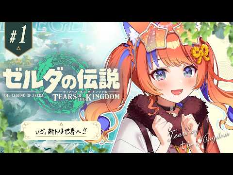 ✧︎* #1 ゼルダの伝説 ティアーズ オブ ザ キングダム┊新しい世界へ!〖猫屋敷美紅 / にじさんじ〗