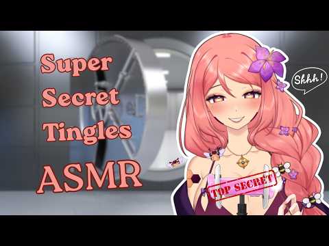 【3DIO ASMR】Shhh...Top Secret Tingles For Deep Sleep