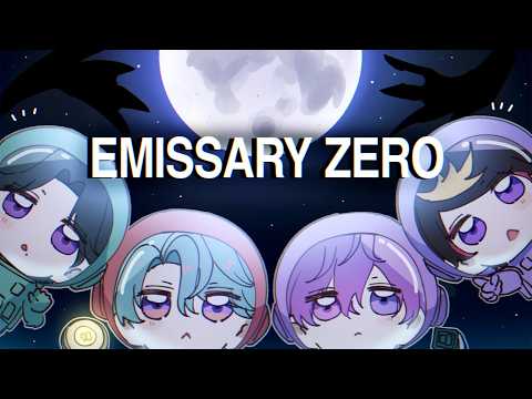 【Emissary Zero】 Shu Yamino goes to the moon with Freodore, Zeal Ginjoka, Uki Violeta wow moon armstr