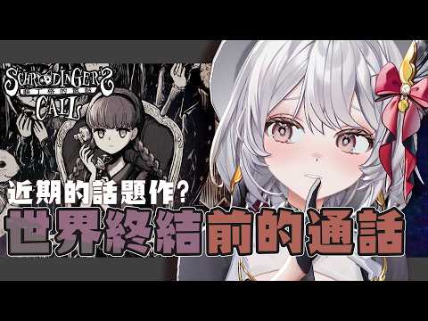 【#薛丁格的電話 】淚腺崩壞?世界終結前的21秒通話【灰妲 🦜】#台灣vtuber