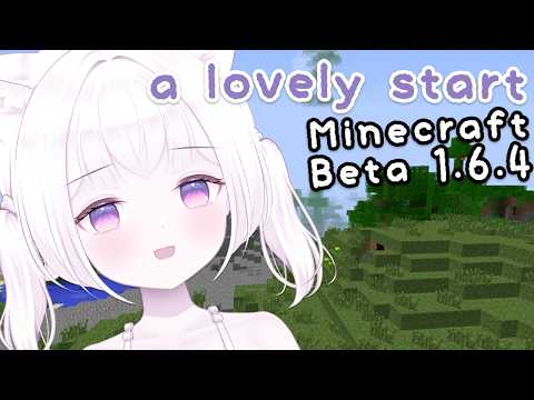 cute cat tries starting a new life in the silver ages! 【Minecraft Beta 1.6.4】