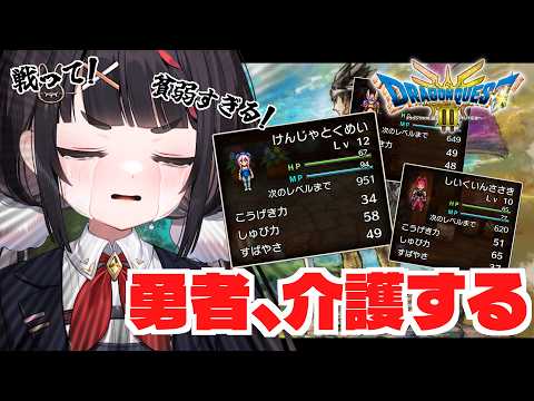 勇者、頼れる仲間を雇ったつもりが介護してる【ドラゴンクエストⅢ 】
