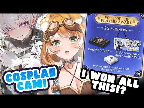 【COSPLAY CAM!】I WON a HUGE #NIKKE contest! ✨PRIZE HAUL!【#BonnieBarkswell】#nikkelive