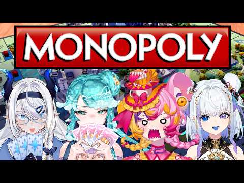 Becoming Evil Landlords In MONOPOLY With @NovaAokami @PoseidonMythos @GenmuKumotori
