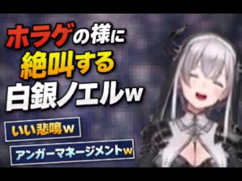 ホラゲの様に絶叫する白銀ノエルw