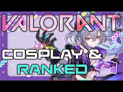 Silver Wolf Cosplayer Plays Valorant! Surely I Hit All My Shots Today!🥀⛓
