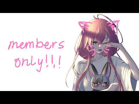 ◤NYOMIES ONLY◢ 1ST MEMBERSHIP STREAM ! | #JunoUmezono #VSPOEN
