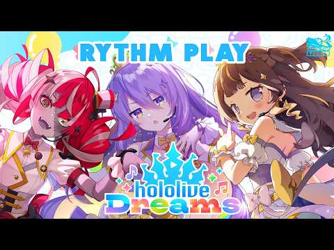 【Hololive Dreams】Just play with the rythm【hololive | moona】