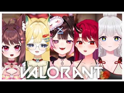 CHƠI VALORANT CÙNG NĂM CHỊ EM SIÊU VTUBER!!