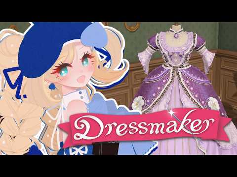 【Dressmaker】All The Fabrics are Soooo Pretty🥺👗 #densetsuexe #victoriaroman
