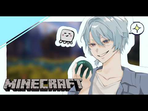 【Minecraft】アスレ装飾&救済措置作り【渚トラウト/にじさんじ】