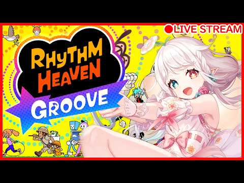 【Rhythm Heaven Groove】Rhythm Heaven is Back! Can I Keep the Rhythm? 👀 #3 #nintendo #vtuber #english