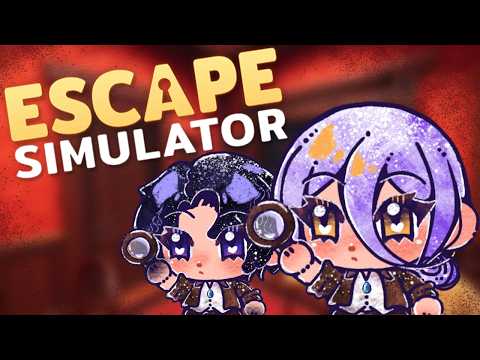 【ESCAPE SIMULATOR】Purple Puzzlers Return!!! w/ @NayutaUmbrage 【FIRST STAGE PRODUCTION EN】