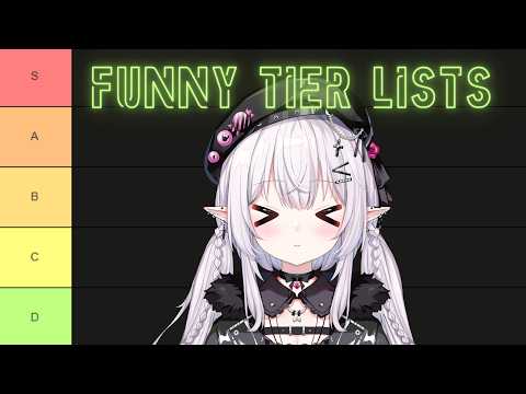 HYSTERICALS PICK FUNNY TIER LISTS!