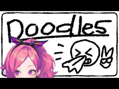 【RUNIE RUSEDAY #146 】Doodlin' 🤧✌️and I'll let you ask some questions