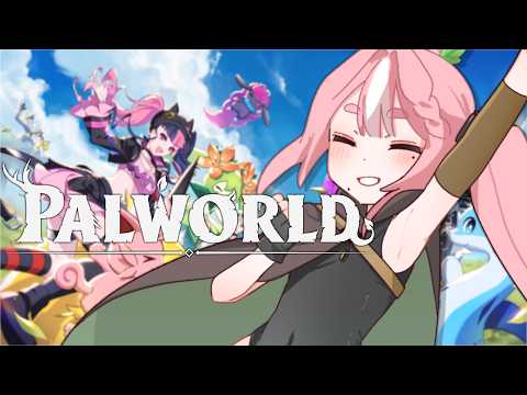 【PALWORLD】paling the world with cute girls on Palworld Adventure!!