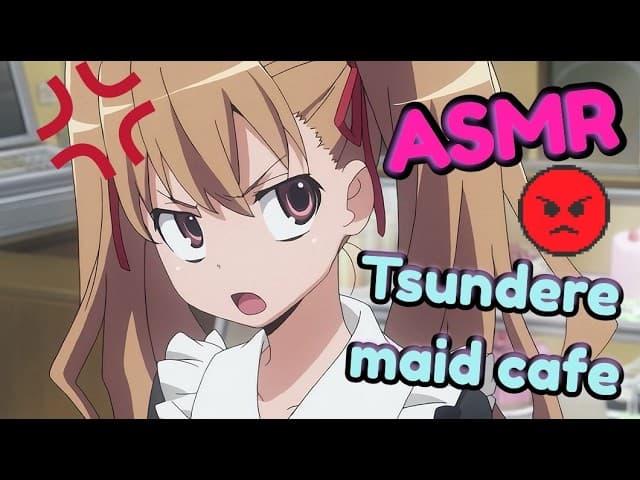 ASMR 💢☕️Tsundere Maid Cleans Your Ears