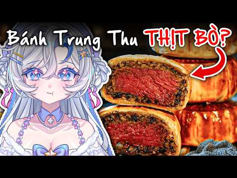 REVIEW BÁNH TRUNG THU ĐỘC LẠ BÌNH BÔNG...?!! 【HANDCAM STREAM | Sứa có Não】