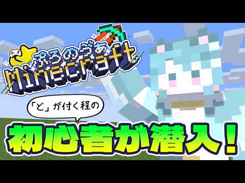【Minecraft】初心者のマイクラ生活🔰2日目【ぷろのゔぁ/泡清みる】