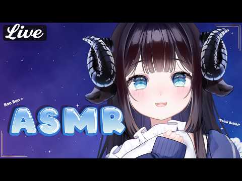 ASMR💙🐏3Dio Whispers and eepy chats✨