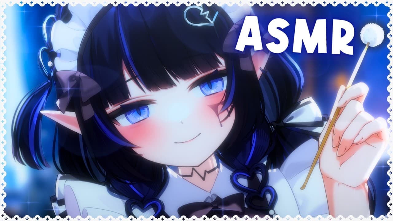 【ASMR】British Maid Ear-Cleaning (with soft humming to help you sleep)