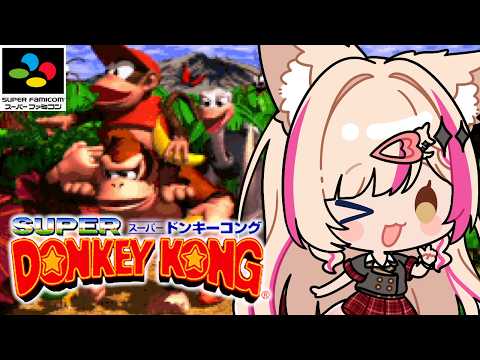 【スーパードンキーコング/SFC】101%クリア目指す!何時間でいけるかな!?2026【紅羽ミトラ/Vtuber】