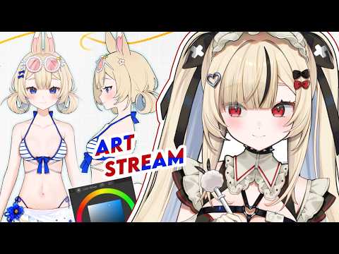 【ART】Let's make my new Character Sheet!! + post-debut yap!