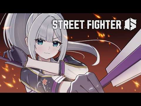 【スト6】真空花蝶扇を習得 w/まごさん 【ぶいすぽっ!/花芽すみれ】