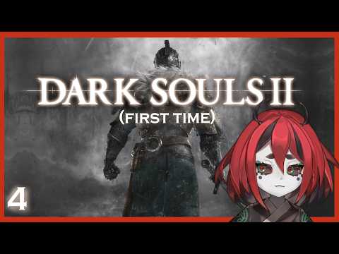 【Dark Souls II Part 4】im chilling and then BOOM 50 guys gank me