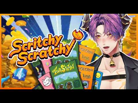 【SCRITCHY SCRATCHY: New GAMBLE】Let Me SCRATCH One More TICKET!