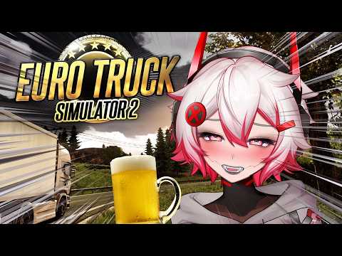 【Euro Truck Sim】drunk american vs european roads GO 【Donothon Reward】