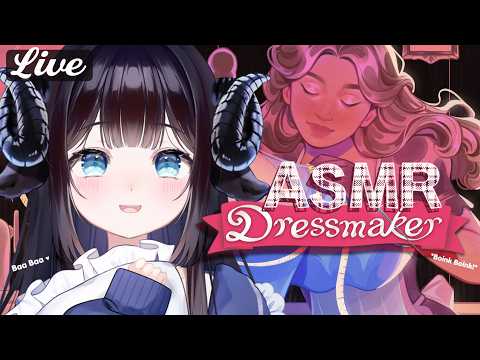 ASMR Dressmaker! 🎀 Fall asleep while I make dresses (Cozy Gameplay)