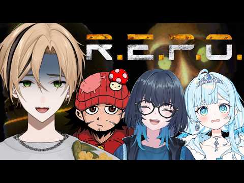 【 R.E.P.O 】新しい要素を4人で楽しむ!w/ トントン,愁子,七乃羽すず『十神仁 / YUMENOS』#REPO